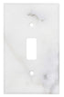 Calacatta Gold Marble  2 3/4 x 4 1/2 Switch Plate 1-TOGGLE Wall Cover